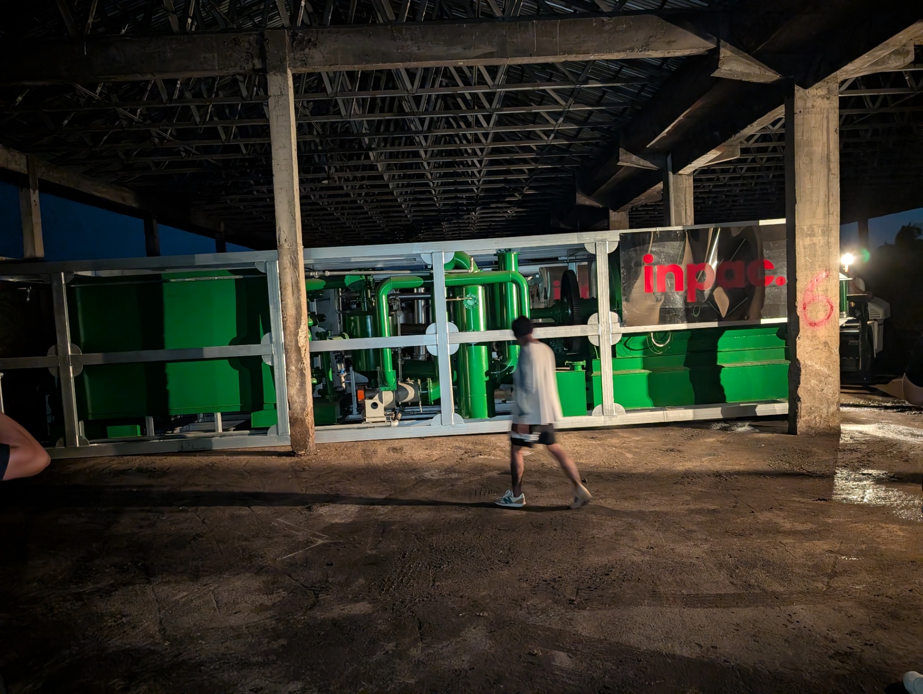 Installation underway